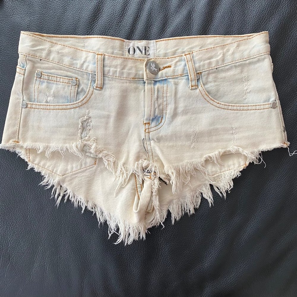 One Teaspoon Bonitas Shorts Sz 27